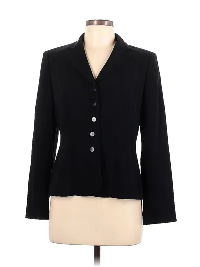 Pre-owned Ann Taylor Blazer Jacket In Black