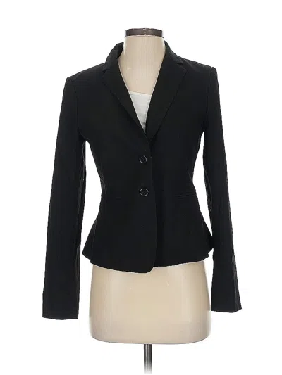 Pre-owned Ann Taylor Blazer Jacket In Black