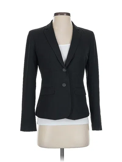 Pre-owned Ann Taylor Blazer Jacket In Black