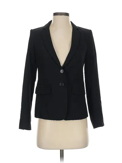 Pre-owned Ann Taylor Blazer Jacket In Black