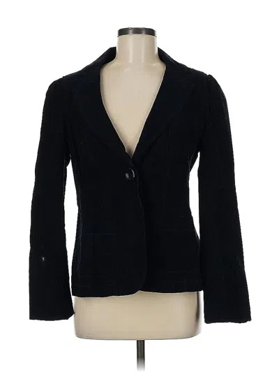 Pre-owned Ann Taylor Blazer Jacket In Black