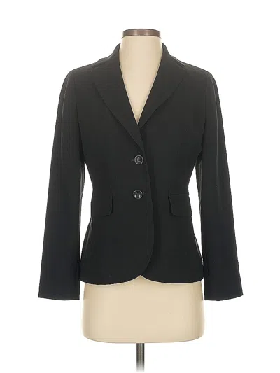 Pre-owned Ann Taylor Blazer Jacket In Black