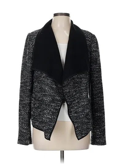 Pre-owned Ann Taylor Blazer Jacket In Black