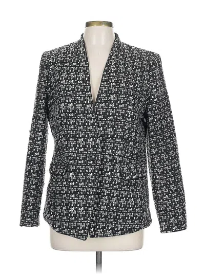 Pre-owned Ann Taylor Blazer Jacket In Black