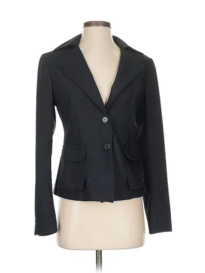 Pre-owned Ann Taylor Blazer Jacket In Black
