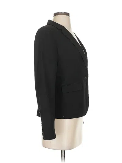 Pre-owned Ann Taylor Blazer Jacket In Black