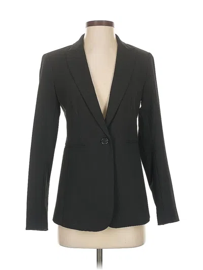 Pre-owned Ann Taylor Blazer Jacket In Black