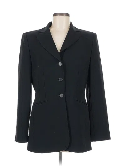 Pre-owned Ann Taylor Blazer Jacket In Black