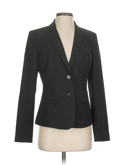 Pre-owned Ann Taylor Blazer Jacket In Black