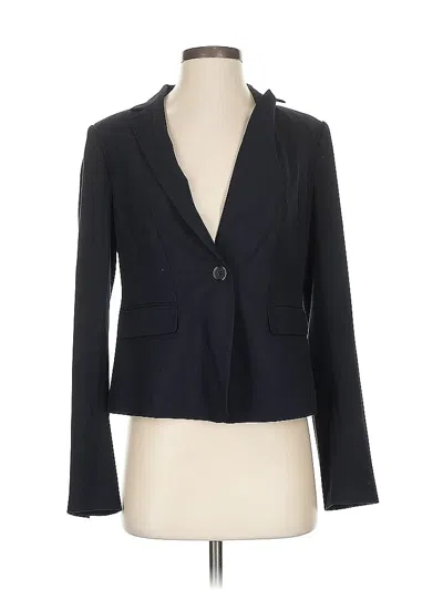Pre-owned Ann Taylor Blazer Jacket In Black