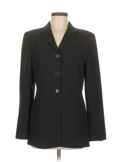 Pre-owned Ann Taylor Blazer Jacket In Black