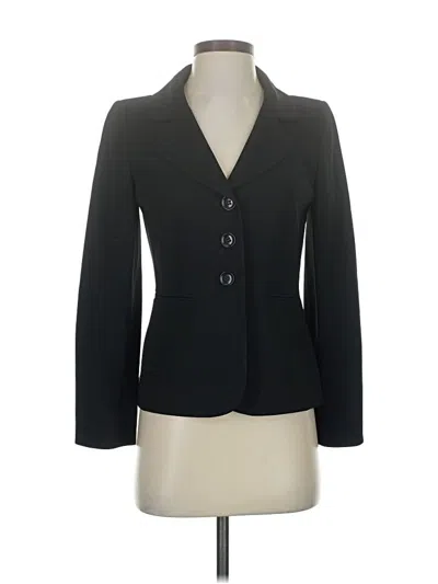 Pre-owned Ann Taylor Blazer Jacket In Black