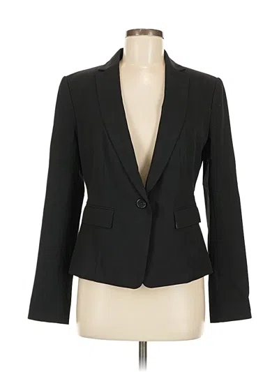 Pre-owned Ann Taylor Blazer Jacket In Black