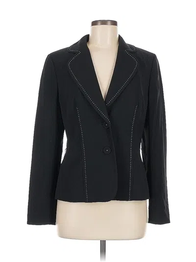 Pre-owned Ann Taylor Blazer Jacket In Black