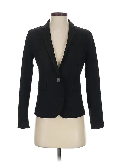 Pre-owned Ann Taylor Blazer Jacket In Black