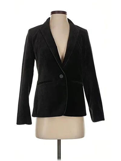 Pre-owned Ann Taylor Blazer Jacket In Black