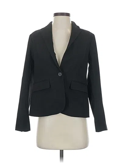 Pre-owned Ann Taylor Blazer Jacket In Black