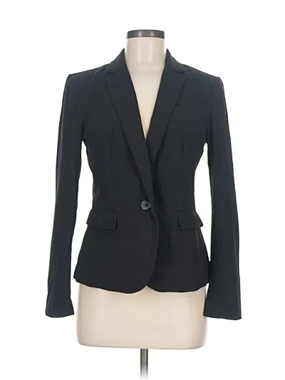 Pre-owned Ann Taylor Blazer Jacket In Black