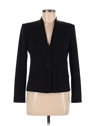 Pre-owned Ann Taylor Blazer Jacket In Black