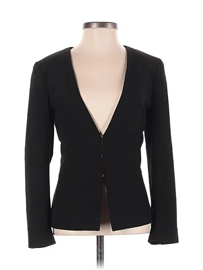 Pre-owned Ann Taylor Blazer Jacket In Black