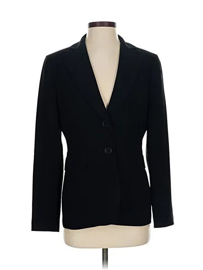 Pre-owned Ann Taylor Blazer Jacket In Black