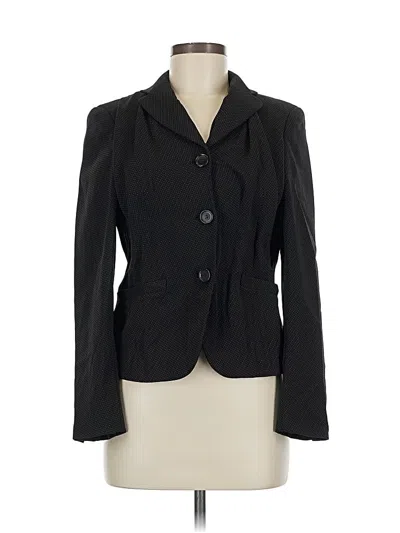 Pre-owned Ann Taylor Blazer Jacket In Black