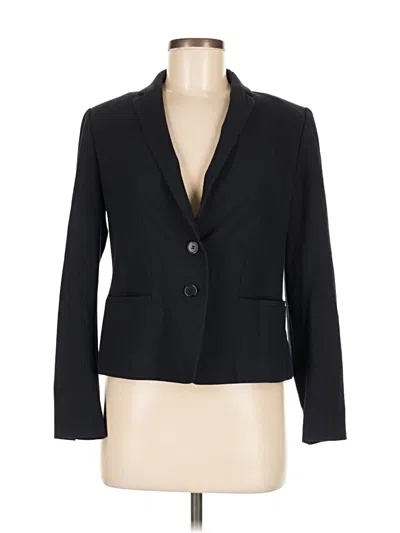 Pre-owned Ann Taylor Blazer Jacket In Black