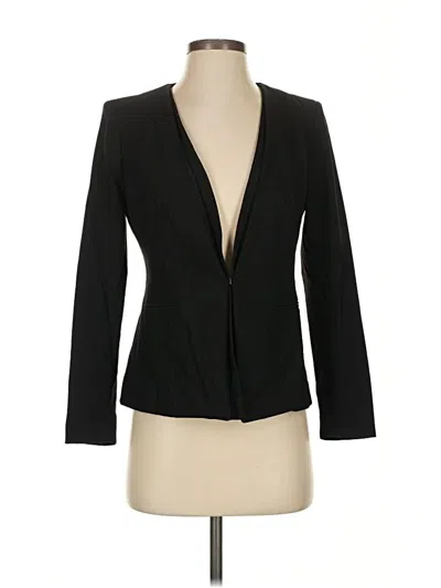 Pre-owned Ann Taylor Blazer Jacket In Black
