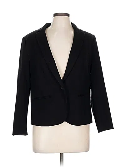 Pre-owned Ann Taylor Blazer Jacket In Black