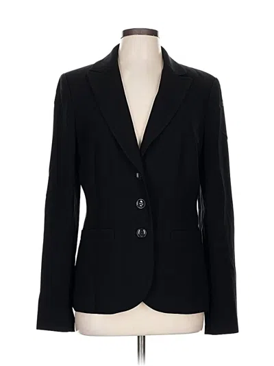 Pre-owned Ann Taylor Blazer Jacket In Black
