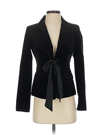 Pre-owned Ann Taylor Blazer Jacket In Black