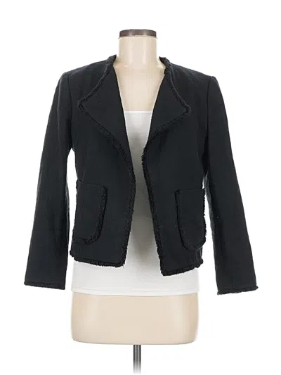 Pre-owned Ann Taylor Blazer Jacket In Black