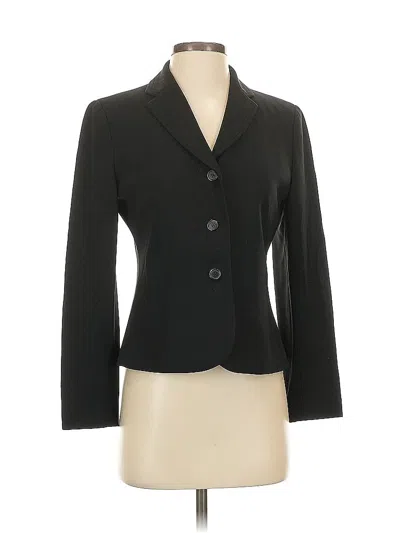 Pre-owned Ann Taylor Blazer Jacket In Black