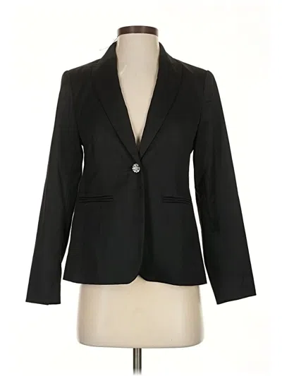 Pre-owned Ann Taylor Blazer Jacket In Black