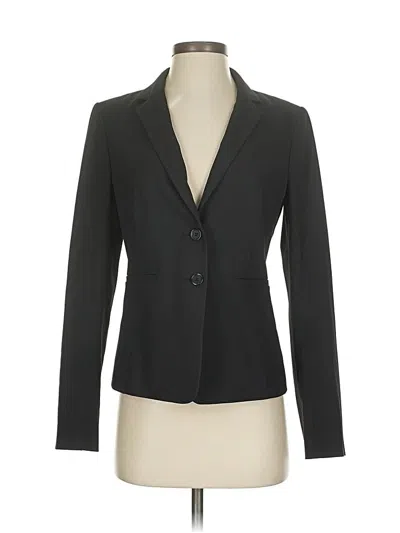 Pre-owned Ann Taylor Blazer Jacket In Black