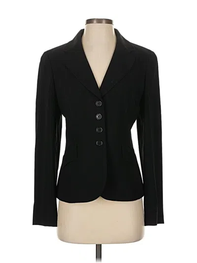 Pre-owned Ann Taylor Blazer Jacket In Black