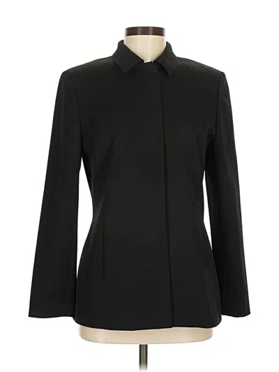 Pre-owned Ann Taylor Blazer Jacket In Black
