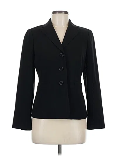 Pre-owned Ann Taylor Blazer Jacket In Black