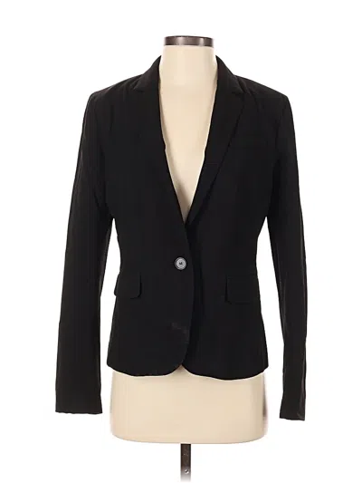Pre-owned Ann Taylor Blazer Jacket In Black