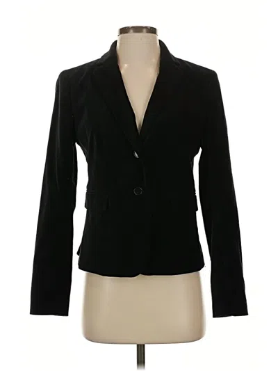 Pre-owned Ann Taylor Blazer Jacket In Black