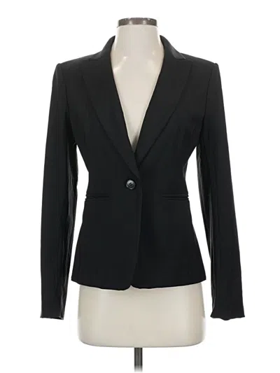 Pre-owned Ann Taylor Blazer Jacket In Black