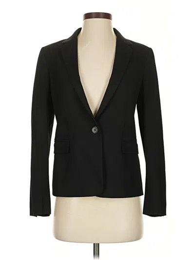 Pre-owned Ann Taylor Blazer Jacket In Black