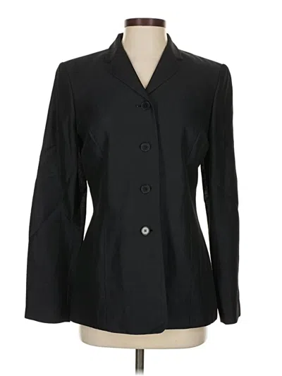 Pre-owned Ann Taylor Blazer Jacket In Black