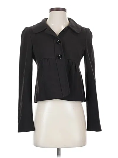 Pre-owned Ann Taylor Blazer Jacket In Black