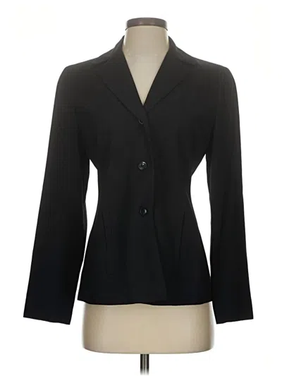Pre-owned Ann Taylor Blazer Jacket In Black