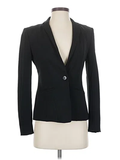 Pre-owned Ann Taylor Blazer Jacket In Black