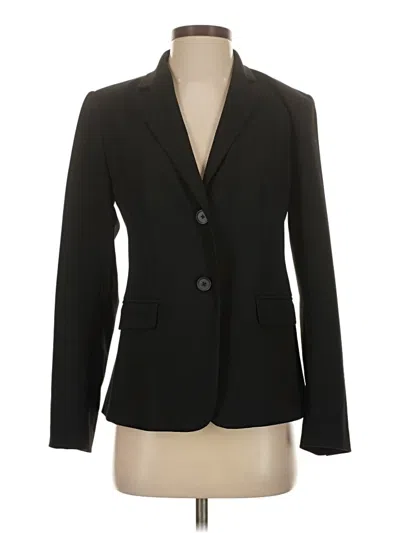 Pre-owned Ann Taylor Blazer Jacket In Black