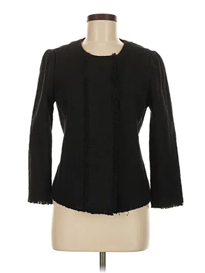 Pre-owned Ann Taylor Blazer Jacket In Black