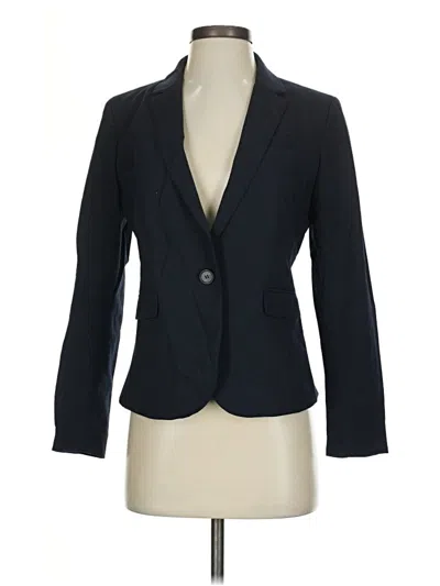 Pre-owned Ann Taylor Blazer Jacket In Black
