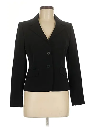Pre-owned Ann Taylor Blazer Jacket In Black